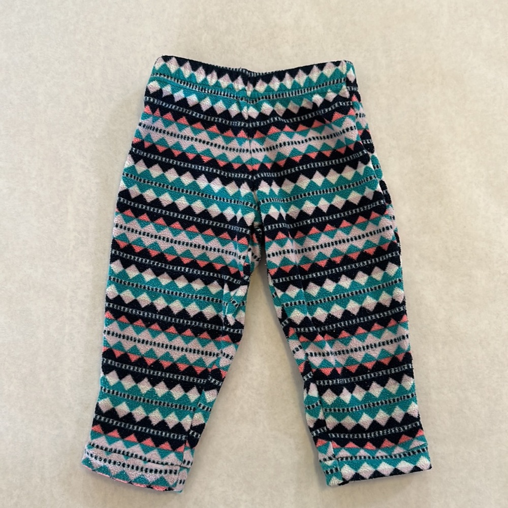 Patagonia fleece pants, girls 6-12 months - Picture 4 of 4